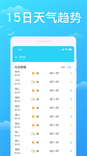 懒人天气